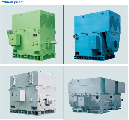 Động cơ điện xoay chiều cao áp 4000kw IP55 / IP54 Động cơ không đồng bộ cảm ứng 3 pha